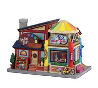 Lemax 35058 Caddington Village Lighted Building: Polka Dot's Clubhouse, Multicolor