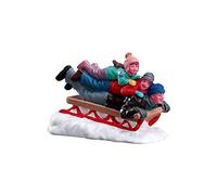 LEMAX 52329 - Figura de Pueblo de Navidad: Trineo con papá