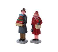 Lemax 82609 Caddington Village Figurina: Mailing Frenzy