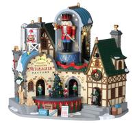 Lemax 95463-UK Caddington Village Sights & Sounds: Ludwig's Wooden Nutcracker Factory