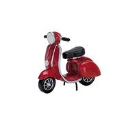 Lemax Accesorio de Pueblo navideño: ciclomotor Rojo, poliresina