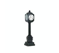 Lemax Accesorio de Pueblo navideño: Reloj de Calle, poliresina
