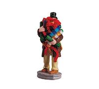 Lemax- Figura de Caddington Village: Todo Envuelto, Color Negro (52072)