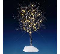 LEMAX Árbol de Navidad de Nogal con luz LED Butternut Tree de Metal (Alto: 24,3 x 13 x 12,3 cm)