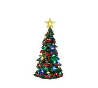 Lemax- Árbol de Navidad Village Accessory: Joyful Christmas Tree, Multicolor (34101)