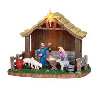 Lemax Belén de Pueblo navideño con Pilas (4,5 V) - 34626