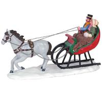 Lemax Caddington Colección Village Sleigh Ride mesa pieza #63571