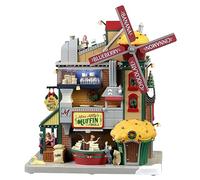Lemax- Caddington Village Sights & Sounds: Miss Milly's Muffin Mill, Multicolor (35020-UK)
