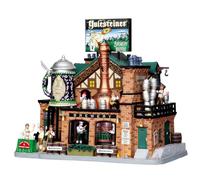 Lemax- Caddington Village Sights & Sounds: Yulesteiner Brewery, Multicolor (05073-UK)