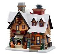 Lemax Cascada de Pueblo navideño con LED y Humo de poliresina