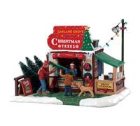Lemax-Christmas Village Accessory: Garland Grove Tree Lot, Color, 19.90 x 12.80 x 13.60 cm (83354)