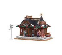 Lemax Christmas Village East Junction Station 75256 - Estación de Conexiones LED a Pilas