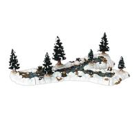 Lemax Christmas Village, Mill Stream Tenedor 10 Piezas
