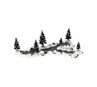 Lemax Christmas Village, Mill Stream Tenedor 10 Piezas