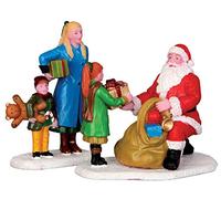 Lemax Pueblo Navideño Regalos de Papá Noel Set de 2 42245