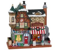 Lemax Christmas Village Santas List Toy Shop - Batería LED