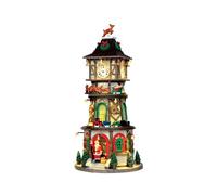 Lemax - Christmas Village - Sights & Sounds: Christmas Clock Tower - (45735-UK)