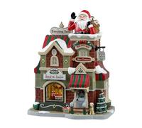 Lemax Christmas Village The Santa Shop 35039 - Luces LED a Pilas