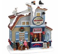 Lemax Christmas Village Tis The Season Skate Rentals - 25883 - Led a Pilas