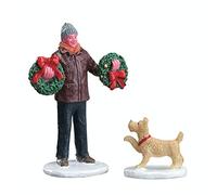 Lemax Christmas Village Tree Lot Figuras Set de 2-52383