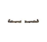 Lemax - Colonial Stone Wall, Set Of 10