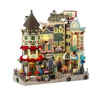 LEMAX Edificio Iluminado LED Jingle Bell Bazaar en Resina H26 x 27 x 14 cm