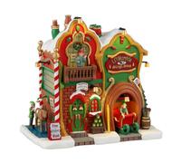 LEMAX Edificio Iluminado LED Li'l Murph's Sleigh Shop en Resina H18,5 x 19,3 x 13,3 cm