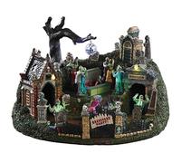 Lemax - Fiesta de Cementerio - con Adaptador Europeo de 4,5 V