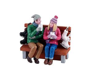 Lemax Figura 12046 Caddington Village: Bebedores de Cacao Caliente