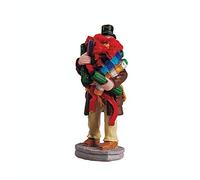 Lemax- Figura de Caddington Village: Todo Envuelto, Color Negro (52072)