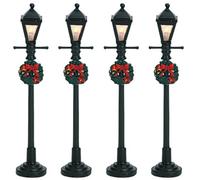 Lemax Figuras set de cuatro farolas