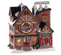 Lemax - For The Love of Chocolate Shop- B/o Led