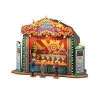 LEMAX Juego de Caza de Patos con Luces LED y música The Duck Hunt en Resina (Alto: 20,8 x 30 x 15,8 cm)