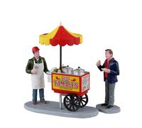 LEMAX Juego de dos piezas Carrito para Tamales "Tamale Cart" en resina.