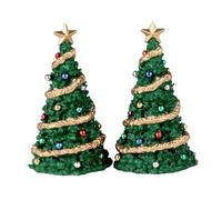 LEMAX Juego de dos piezas de árboles de Navidad "Classic Christmas Tree" en poliéster
