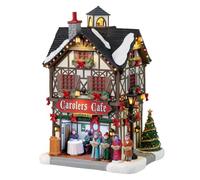 Lemax Lemax-35024 Navidad 35024 Caddington Village Lighted Building: Carolers Café, Multicolor