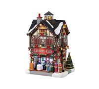 Lemax Lemax-35024 Navidad 35024 Caddington Village Lighted Building: Carolers Café, Multicolor