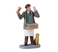 LEMAX Muffins y bollos calientes "Hot Muffins And Crumpets" en resina H7,4 x 4 x 2,3 cm