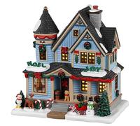 Lemax- Navidad 35035 Caddington Village Lighted Building: Christmas Joy Residence, Multicolor
