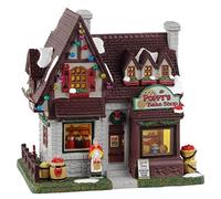 Lemax-Navidad 35042 Caddington Village Lighted Building: Poppy's Bakeshop, Multicolor, Talla única