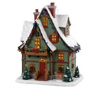 Lemax-Navidad 35049 Vail Village Lighted Building: Hide-Away Cabin, Multicolor, Talla única