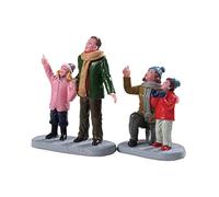 Lemax - People Admiring Fireworks - Set of 2