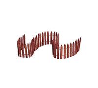 Lemax - Pueblo de Navidad - Accesorio: Valla de Madera con Alambre, marrón