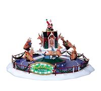 Lemax Reno de Pueblo navideño con Adaptador de 4,5 V - 64058