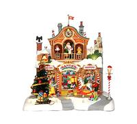 Lemax- Santa Claus Wonderland-Sights & Sounds: Santa's Workshop-(35558-UK), Multicolor