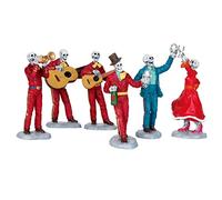 Lemax Spooky Town Fiesta De Los Muertos Set of 6# 52309 by Lemax