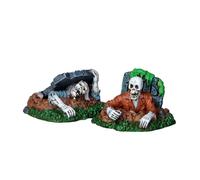 ¡¡¡Lemax Spooky Town Zombies!!! Set de 2 #22007