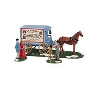 Lemax - Traveling Photographer Wagon, Set of 3