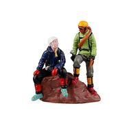 Lemax - Vail Village - Figura: montañistas