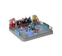 Lemax- Vail Village - Sights & Sounds: Outdoor Skating Rink - (14871-UK), Multicolor